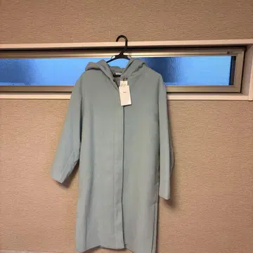 AZUL BY MOUSSY 후드 부착 롱 코트 S 색스