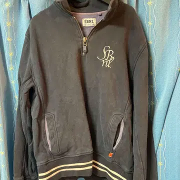 SBNL 다크 그레이 집업 트레이닝복