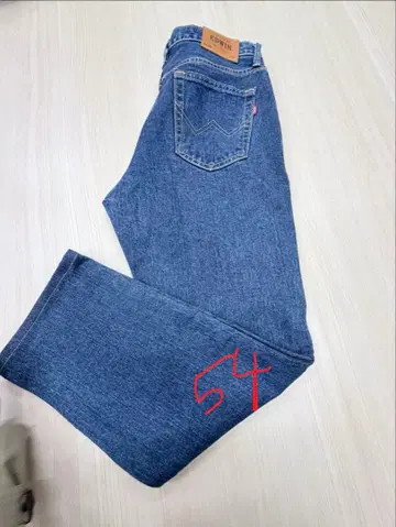 EDWIN 스트레이트 레그 데님 32