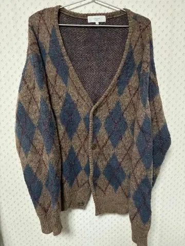 B:MING by BEAMS 아가일 가디건 M