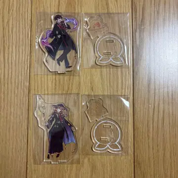 컬러풀 피치 유안 군 에토 씨 마법 학원 아크릴 스탠드 2체 세트