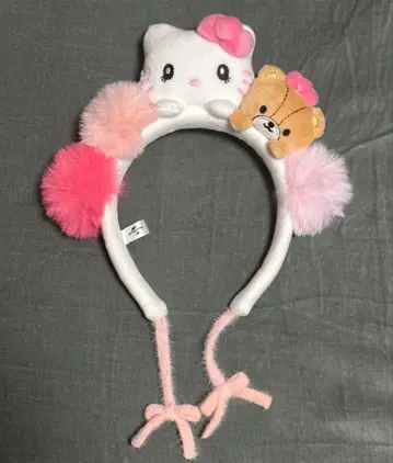 USJ 키티 머리띠 핑크