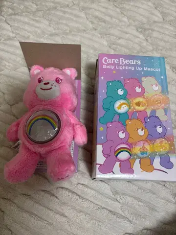 케어베어 시크릿 라이트 키링 치어베어