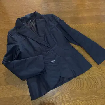 블랙 테일러드 자켓