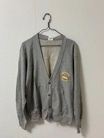 Champion 그레이 가디건 M