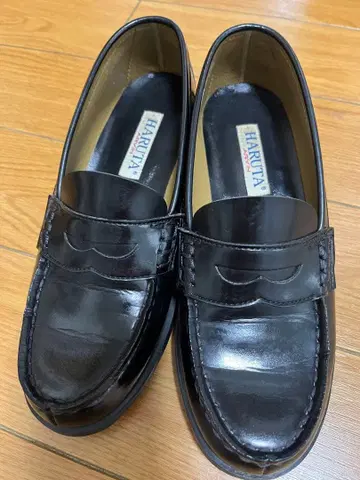 HARUTA 블랙 로퍼