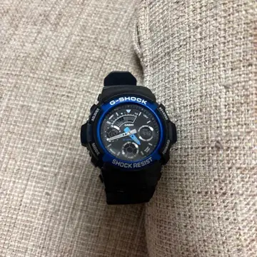 G-SHOCK GA-100 블랙/블루