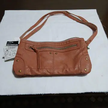 Many Pockets Bag 숄더백 핑크