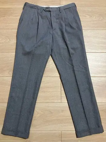 [ 이탈리아제 ] Rota 슬랙스 투플리츠 라이트 그레이 46