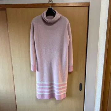 eiki 터틀넥 니트 원피스 FREE 사이즈