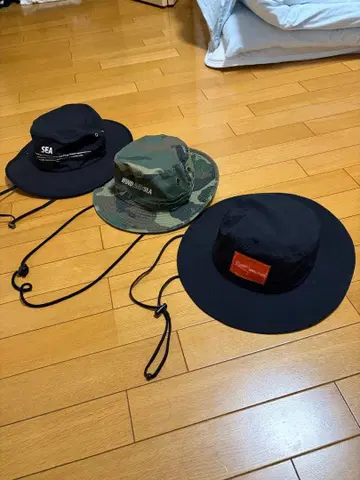 WIND AND SEA 부니햇 3종 세트