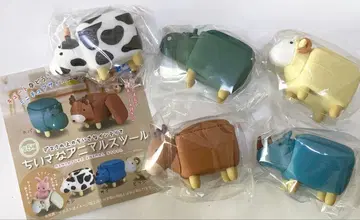 작은 애니멀 스툴 전 5종 세트 컴프 가챠