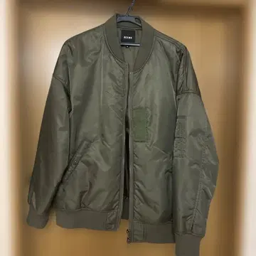 BEAMS MA-1 자켓 올리브 XL