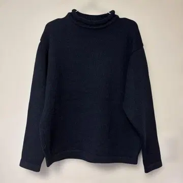 새상품급 빅 사이즈 메리노울 니트 스웨터 일본제