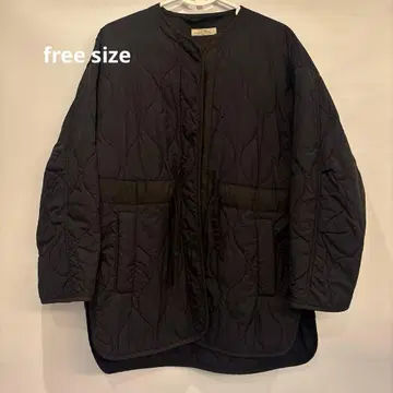 퀼팅 블루종 자켓 relume