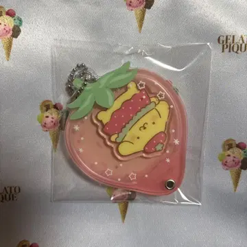 산리오 커스텀 아크릴 참 딸기 디자인 폼폼푸딩