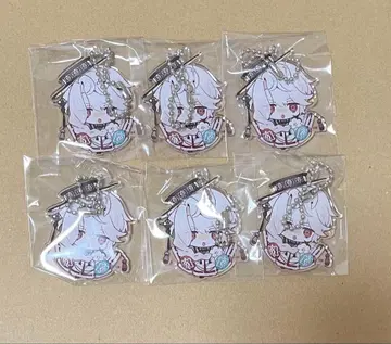 올림피아 소와레 아크릴 키링 나타나엘 6개