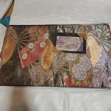 린파 만요 후쿠로 오비 ( 금실 전체 패턴 )