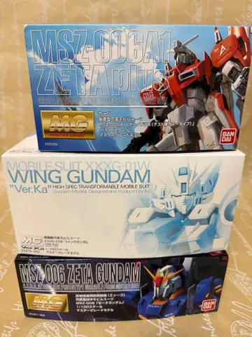 건담 프라모델 세트 MG RG 등 MSZ-006A1 ZETA plus 외