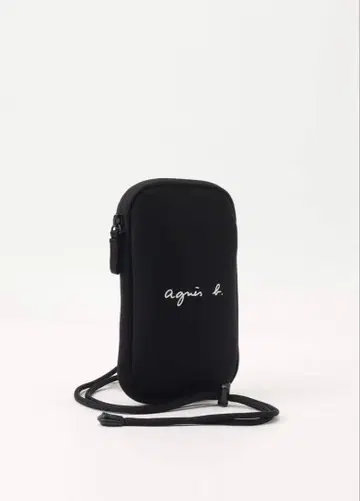 agnes b. VOYAGE 미니 숄더백 블랙