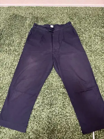 ANATOMICA 아나토미카 네이비 팬츠 사이즈 33 벨트 포함