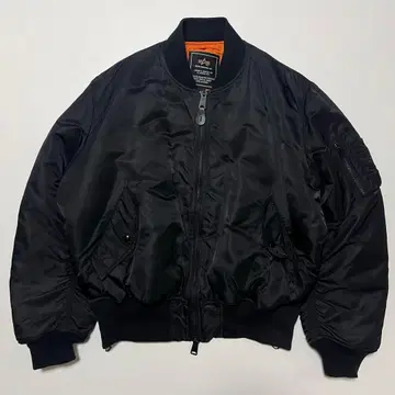 ALPHA x monkey time SIDE ZIP MA-1 ( XL )