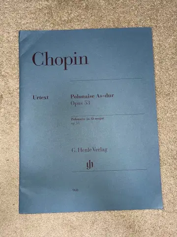 쇼팽 폴로네즈 Op.53 악보