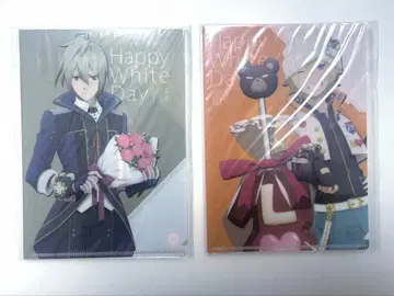 GOD EATER (갓 이터) 화이트데이 한정판 클리어 파일 2개 세트