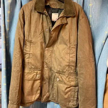 MORGAN HOMME 올리브 그린 자켓