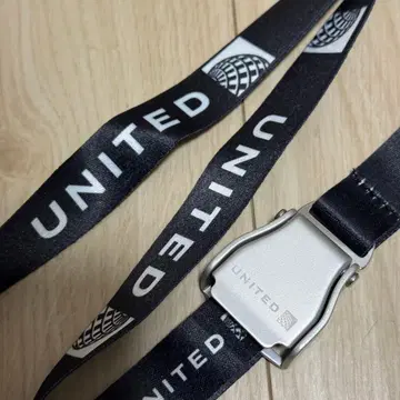 유나이티드 UNITED 시트 벨트 버클 넥스트랩 블랙