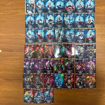 울트라맨 x 사이버 카드 세트