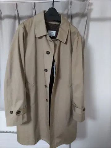 BEAMS HEART 베이지 스텐카라 코트 XL 미사용