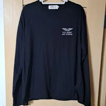 AVIREX 블랙 긴팔