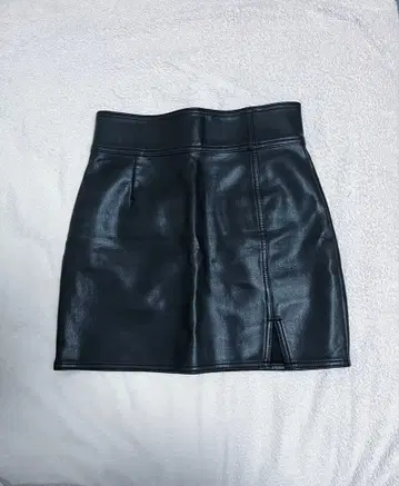 X-girl 인조 가죽 미니 스커트