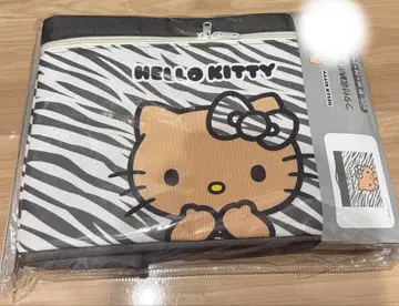 아베일 키티 뚜껑 포함 수납 박스 갸루 일광화상 제브라