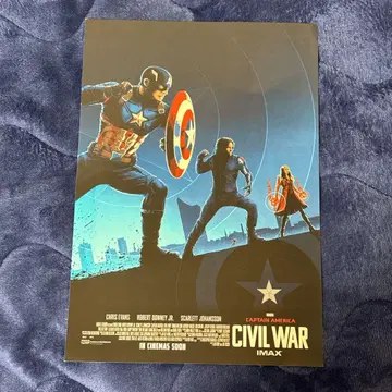 캡틴 아메리카 시빌 워 포스터 굿즈 마블 어벤져스