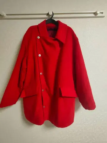 DOMON 도몬 코트 빨간색