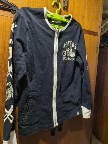 JOKERS 네이비 바이커풍 자켓