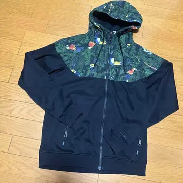 컬럼비아 후드 부착 새 프린트 후드티 앵무새 노스 좋아하시는 분께