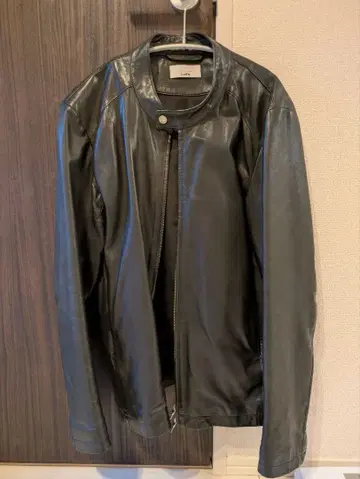 Lui's 블랙 싱글 라이더 자켓