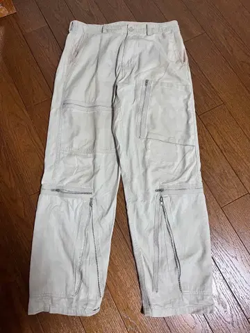 good enough 굿이너프 1st 플라이트 팬츠 베이지 카고