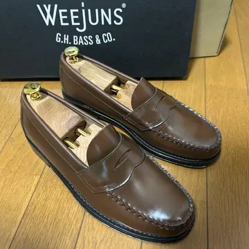 G.H.BASS WEEJUNS 로퍼 가죽 신발 25.5cm