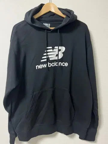 뉴발란스 블랙 후드티