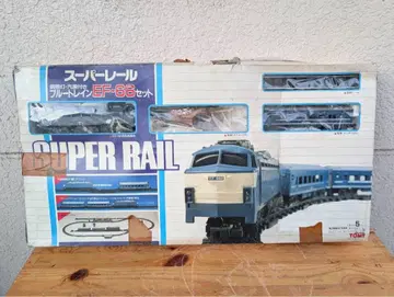 [ 창고 보관품 ] 초레어 TOMY 슈퍼 레일 블루 트레인 EF-66