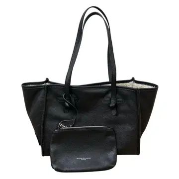 [ 레어! ] 지아니카리니 마르첼라 가죽 보아 블랙 파우치 포함!