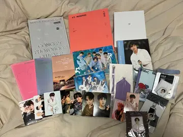 BTS 앨범 트레이딩 카드 DVD 굿즈 세트