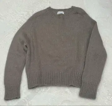 UNITED ARROWS 모헤어 울 크루넥 니트