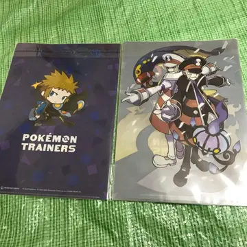 A4 클리어 파일 3장 세트 덴지 N 노보리 쿠다리 포켓몬 센터