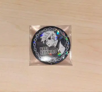 블루 록 홀로그램 캔뱃지 나기 세이시로