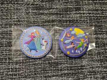 디즈니 자수 캔뱃지